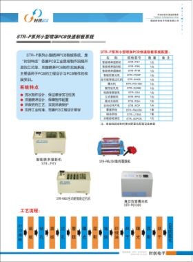 STR-P系列小型噴淋PCB快速制板系統(tǒng)