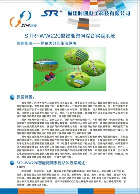 STR-WW220型智能微網(wǎng)綜合實(shí)驗(yàn)系統(tǒng)